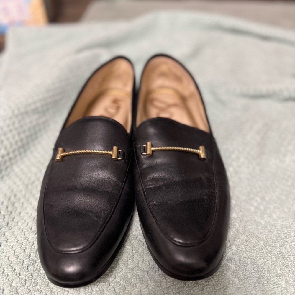 Elegant Black Leather Loafers